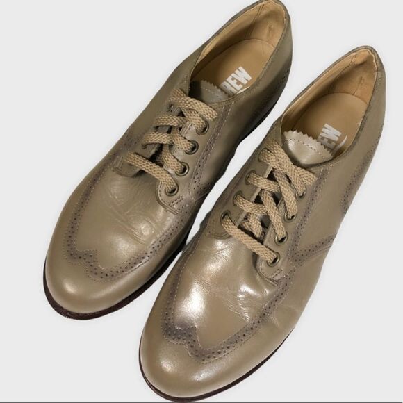 Drew Women’s Wingtip Leather Oxford Lace Up Shoe Size 6.5 B - Picture 1 of 9